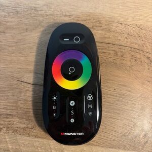 Black LED Media Streamer Remote
